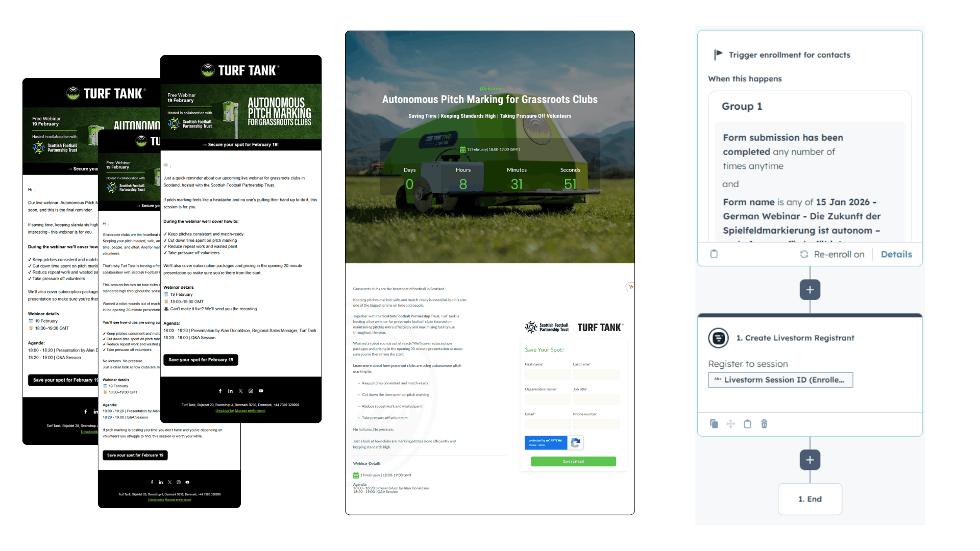 Case study HubSpot Integration - Livestorm