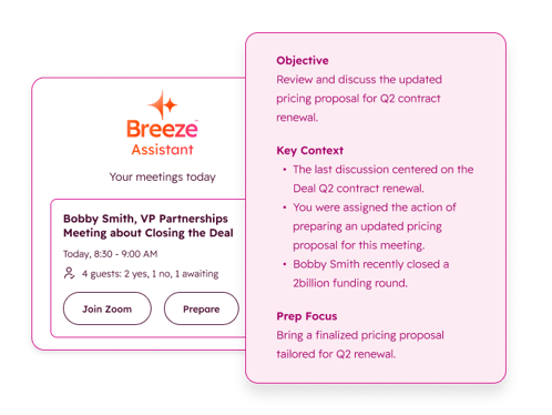Breeze - Meeting Insights