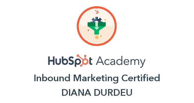HubSpot Inbound Marketing Certified