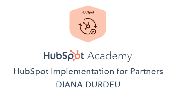 HubSpot Partner Implementation Certification